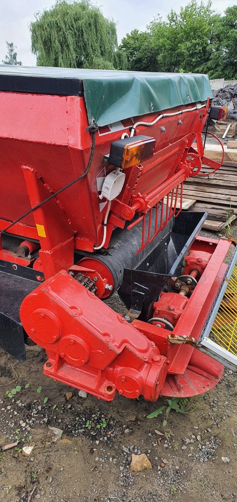 Piaskowanie maszyn rolniczych